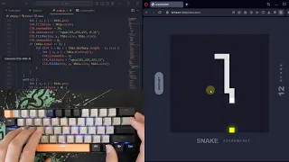 ASMR Programming - Coding a Snake Game