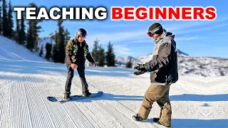 Download Teaching Complete Beginners How To Snowboard MP3