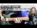 Download Lagu TOP 10 Kirk Hammett Guitar Solos | +Tab (Guitar Lesson)