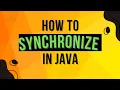 Why You Shouldn t Use synchronized Keyword At Method Level Complete Multithreading Series Ep 7