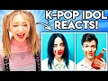Download Lagu K-POP IDOL REACTS TO LANKYBOX! (ZERO BUDGET BTS, BILLIE EILISH, MULAN, SHAWN MENDES, \u0026 MORE!)
