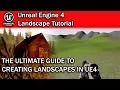 WORLD S BEST UNREAL ENGINE 4 LANDSCAPE TUTORIAL UE4 Landscape Tutorial for Beginners