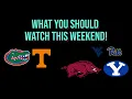 What You Should Watch College Football Week 3