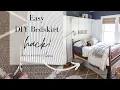 Easy DIY Bedskirt Hack