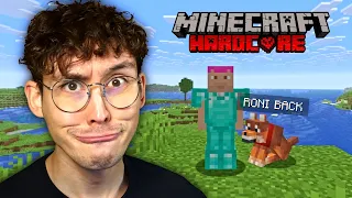 Minecraftia RONI BACKIN kanssa! (Hardcore)
