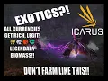 Download Lagu Icarus All Exotics - Fast Farm! 2025 - Purple, Red, AND Green (Legendary BioMass)!