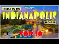 Indianapolis IN Indiana Things to do Best Places to Visit Indianapolis Travel Guide 4K