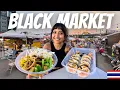 Download Lagu You have to see the PRICES at this Bangkok night market! 🇹🇭 ฿20 mango sticky rice!