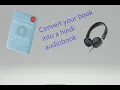 How to convert any pdf to a Hindi book