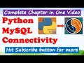 Interface Python with MySQL Python MySQL Connectivity Class 12th 2020 CBSE