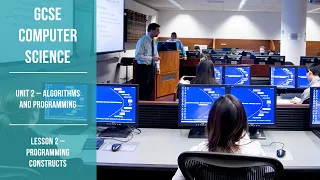 Programming Constructs - Unit 2 Algorithms Programming