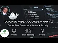 Docker Course Mega Premiere Part-2 Dockerfile Compose Swarm Security Secrets Full Deep Dive
