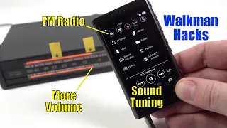 walkman hacks activate fm radio increase volume and improve the sound