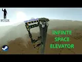 INFINITE Space Elevator Short - Space Engineers