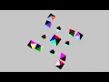 Three js Animation with attach method
