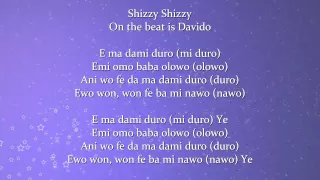 davido dami duro lyrics