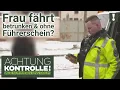 Lagu Alkoholisiert und OHNE Führerschein Auto gefahren? Fahrerin bestreitet Straftat! | Achtung Kontrolle