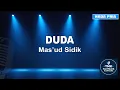 Download Lagu Duda - Mas'ud Sidik | Karaoke Dangdut Koplo Nada Pria