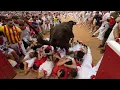 WATCH A swift run the fourth bull run of San Fermin 2024