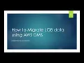 DMS LOB Migration AWS PostgreSQL Migration PART - 2 LOB Objects Migration Techniques