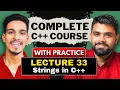 lec 33 Strings in C C Complete Course LearnYard