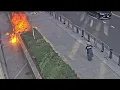 New shows start of anti-ICE fireball attack outside NYC federal building NBC New York
