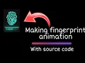 Css Fingerprint scanner Animation Effect Html Css By Beyond code