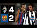 Questo era il CULMINE del CALCIO EUROPEO RONALDINHO MESSI DEL PIERO BARCA v JUVE 2005