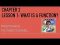 Chapter 2 Lesson 1 What is a Function Exercise 4