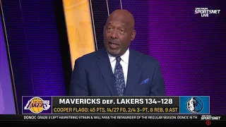 Cooper Flagg is the best rookie in the NBA! - James Worthy reacts to Lakers fail to Mavs 134-128