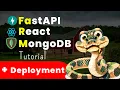 FARM Stack FastAPI React MongoDB in 2 Hours Full Stack Project Tutorial