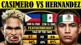 [2026] JOHN RIEL CASIMERO vs SEBASTIAN HERNANDEZ - BR*TAL DRAMATIC KNOCKOUT OF THE YEAR!? (ANALYSIS)