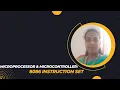 Dr G Arthy I 8086 Instruction Set - Part 1 I SNS Institutions