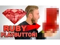 THE RUBY PLAYBUTTON YouTube 50 Mil Sub Reward Unbox