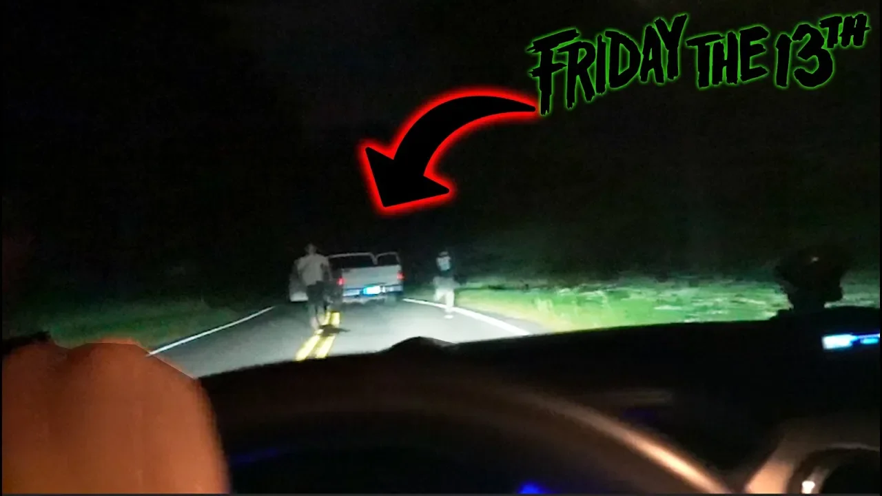 Friday the 13th on CLINTON ROAD... CHASED by Ghost Trucks!