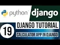 Django Tutorial for Beginners 19 - How To Make a Calculator App in Django Part 3
