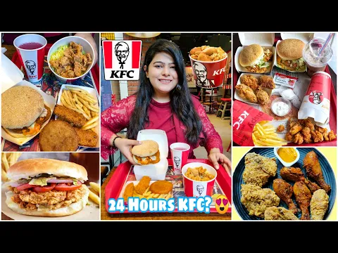 Download MP3 I only ate KFC for 24 Hours | Food Challenge