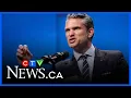 Download Lagu Hegseth accuses the media of ‘manipulating the public’s mind’ over efficacy of U.S. strikes