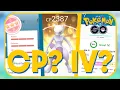 How does CP IV s and LEVELS work in POKEMON GO