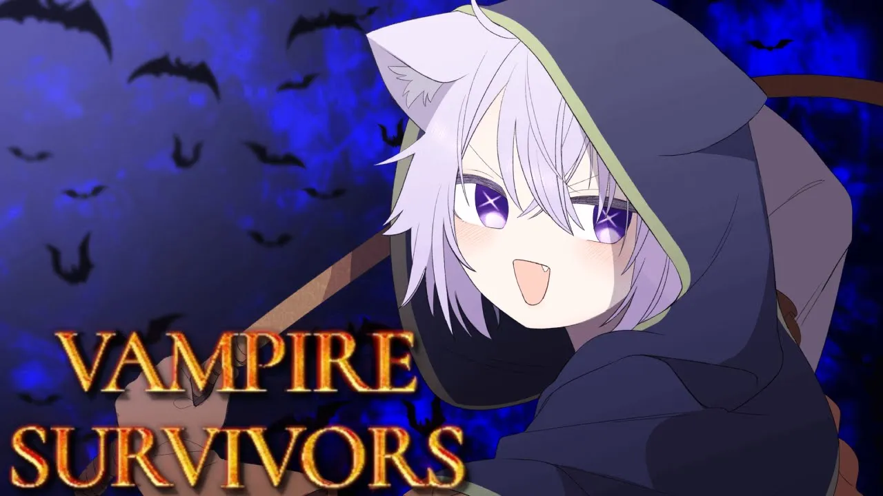 【Vampire Survivors】アプデきちゃ〜〜！遊ぶぞ〜〜！【猫又おかゆ/ホロライブ】