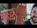 How to Knit Convertible Worlds Simplest Mittens modified Tin Can Knits mittens knitting tutorial