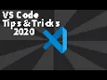 VS Code Tips Tricks 2020 No Extensions
