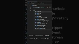 Hello World in Typescript