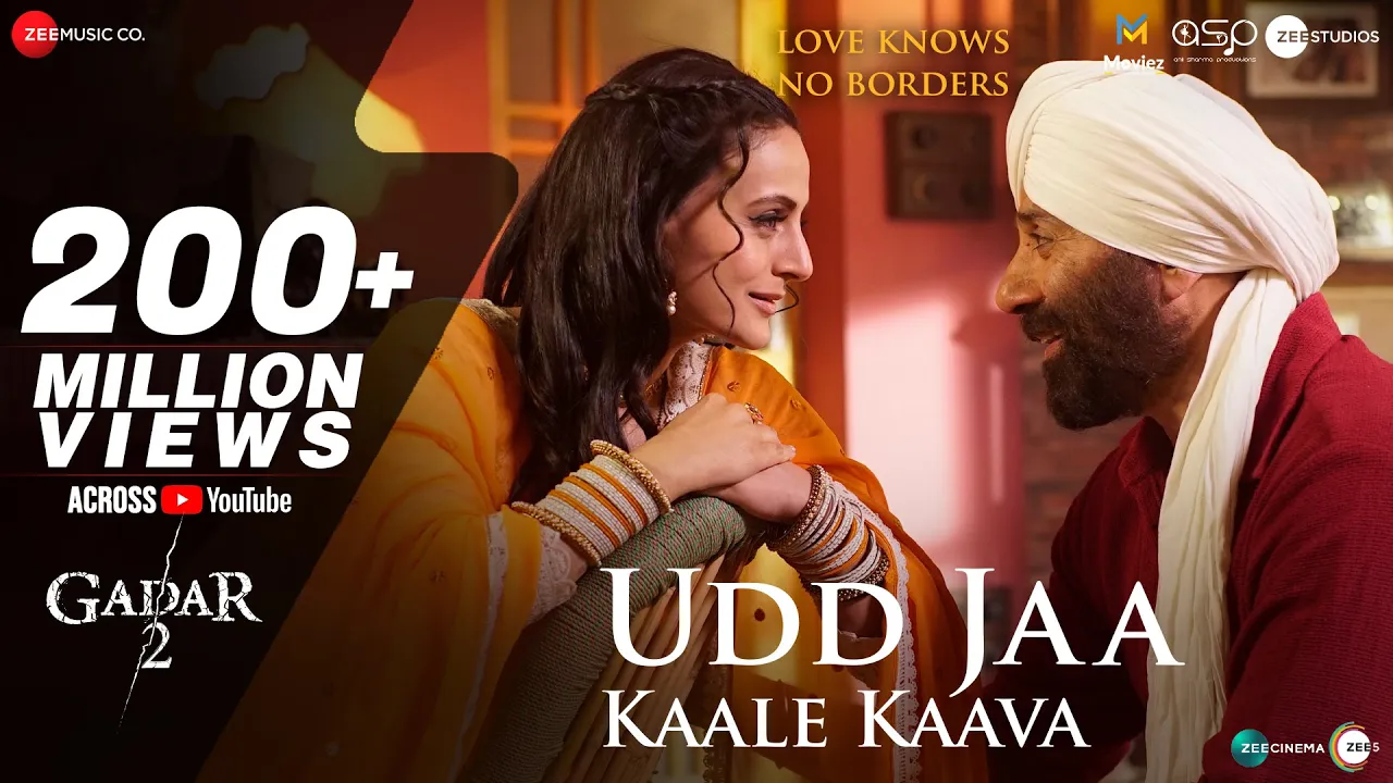 Udd Jaa Kaale Kaava | Gadar 2 | Sunny Deol, Ameesha | Mithoon, Udit N, Alka Y | Uttam S,Anand Bakshi Udd Jaa Kaale Kaava | Gadar 2 | Sunny Deol, Ameesha | Mithoon, Udit N, Alka Y | Uttam S,Anand Bakshi