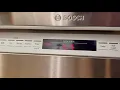 E15 Error Code on Bosch Dishwasher