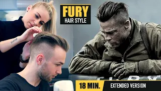 Fury undercut hairstyle 18min extended version (legacy content)