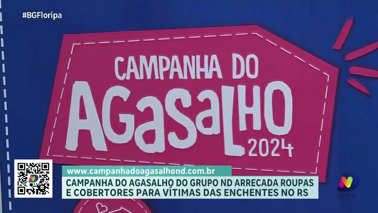 Campanha do Agasalho do Grupo ND auxilia vítimas das enchentes no RS