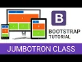 12 Bootstrap Jumbotron Class in hindi Bootstrap Tutorial in hindi