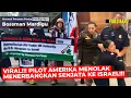 Download Lagu VIRAL !!! PILOT AMERIKA MENOLAK MENERBANGKAN PESAWAT BERISI SENJATA KE ISRAEL !!! - Mardigu Wowiek