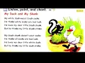 Download Lagu My Duck 🦆 and My  Skunk🦨 (LET'S GO 4 UNIT 4)